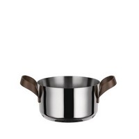 photo Alessi-edo Casserole with two handles in 18/10 stainless steel suitable for induction 1